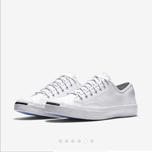 Converse Jack Purcell Tumbled Leather Low Top
